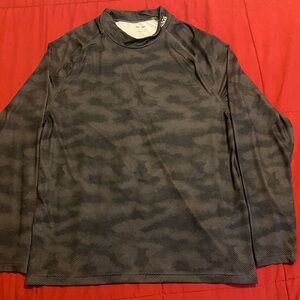 ASOS Gray Camo Long Sleeve Snowboarding 4505 Tee